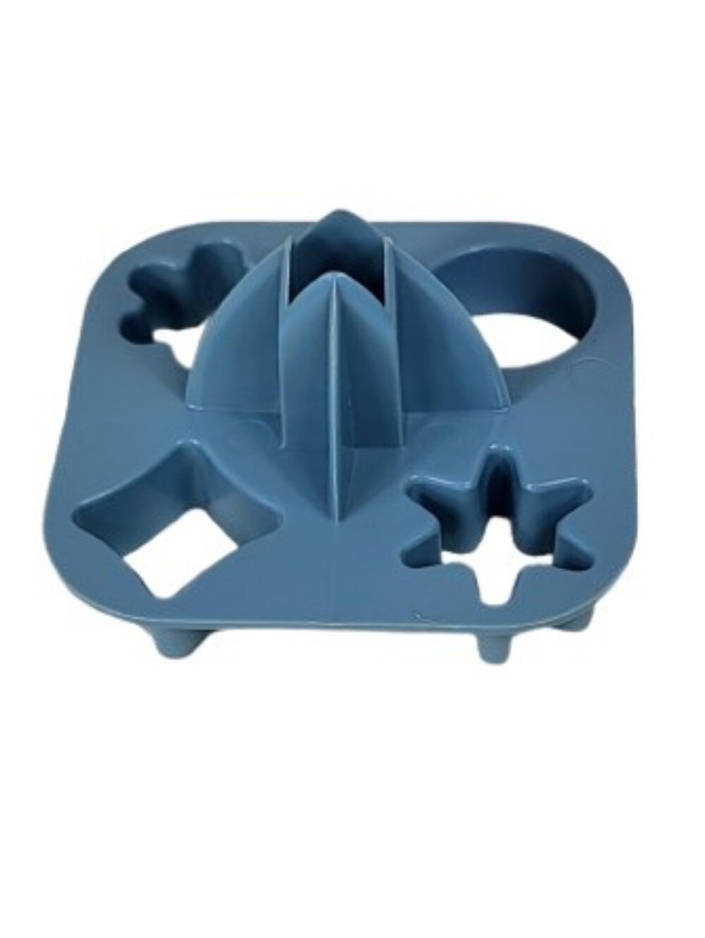 Tupperware #730-5 Country Blue Multi-Shape Canape & Cookie Cutter Set